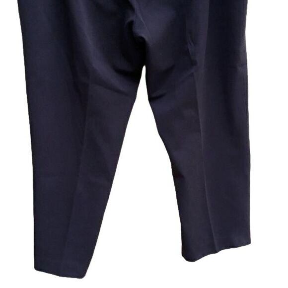 Talbots Pants Plus size 20W Dressy Flat Front Stretch Skinny Brown Career Work - Picture 7 of 8